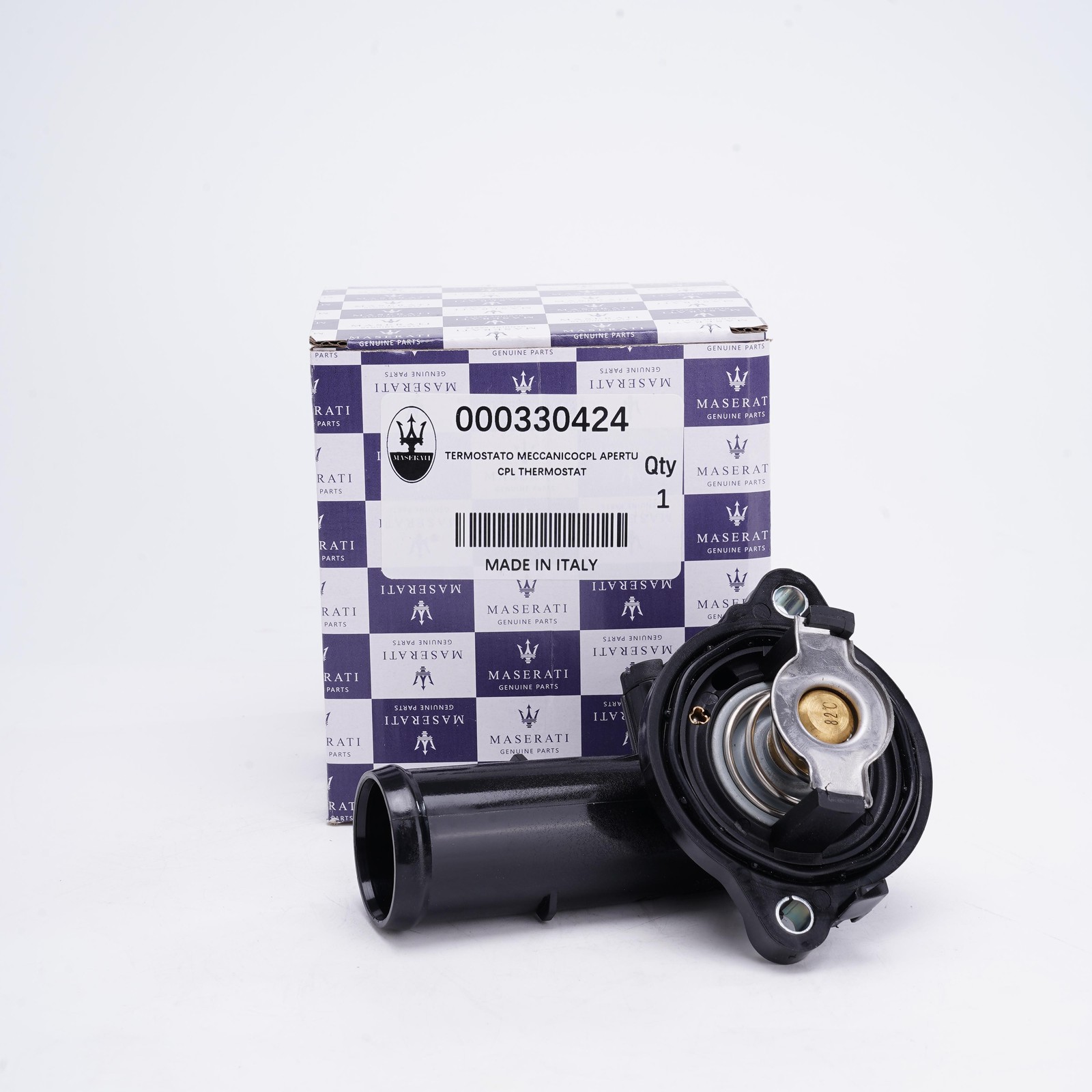 Cooling Thermostat For Maserati Ghibli Levante Quattroporte V6 Engine 330424