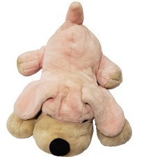 JUMBO Penelope Pink Dog Plush FAO Schwarz 38  HUGE  RARE 