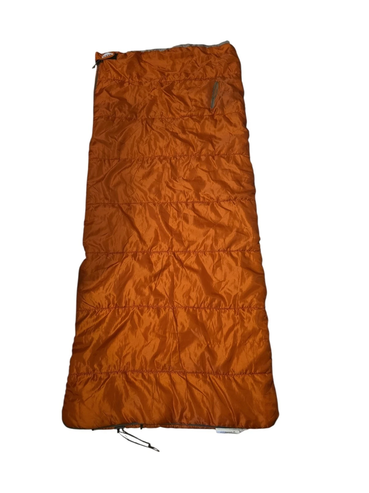 Kelty Shooting Star Kids Sleeping Bag- Camping orange, Used One Time Only Clean!