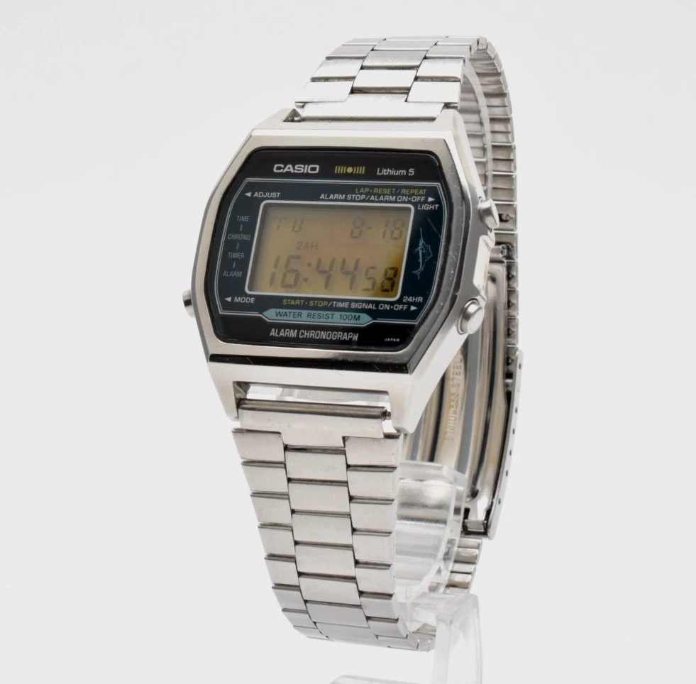 CASIO H-101 80s“CASIO Marlin” Gray Vint. Casio Marlin Watches for sale - eBay