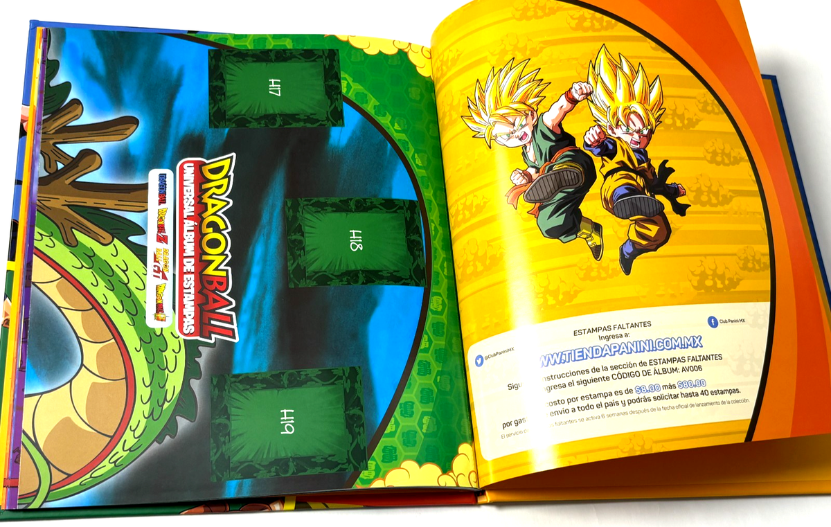 2023 ALBUM DRAGON BALL UNIVERSAL PANINI Hardcover Full Set 204/204