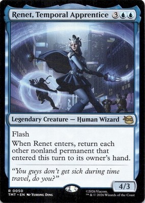 Renet, Temporal Apprentice 50 Teenage Mutant Ninja Turtles MTG NM