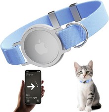 AirTag Cat Collar Ultra Elastic Lightweight Tracker Compatible Apple Air Tag