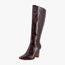 Vince Camuto Bennidy Extra Wide Calf Womens Boots Plum
