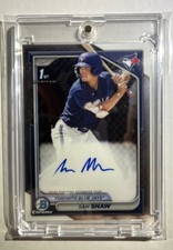 2024 Bowman - Chrome Prospect Autographs Sam Shaw #CPA-SS (AU, RC)