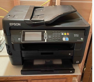 #ad Epson WorkForce WF 7620 Wireless Color All in One Inkjet Printer with Scanner $160.00