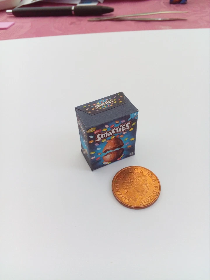 1/12 Scale - Empty Easter Egg Smarties for Dollshouse display purposes only - Image 2 of 2