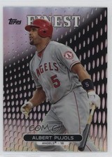 2013 Topps Finest Refractor Albert Pujols #61 4l3