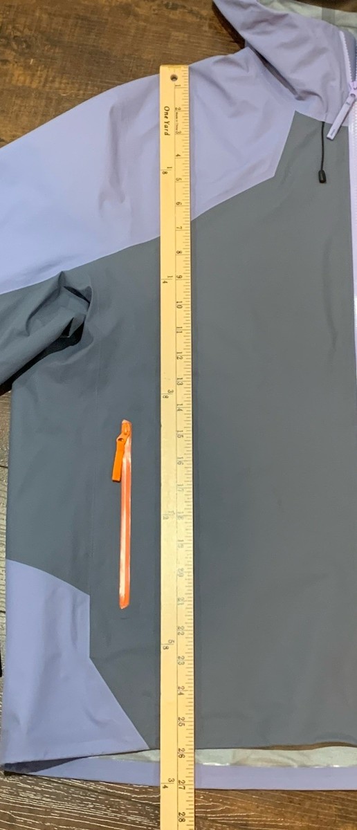 Arc'teryx Coelle Shell Jacket Womens 2XL XXL Purple Gray