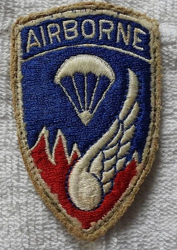 1950s 187th AIRBORNE INF. PATCH NO GLOW
