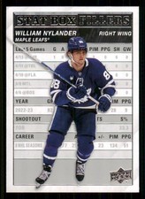 2023-24 Upper Deck Stat Box Fillers #SB16 William Nylander