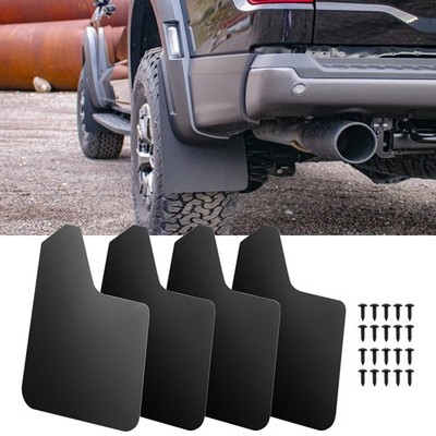 4Pcs Wide Rally Mud Flaps Splash Guards Mudguards Black For Ford F150 F ...