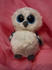 Spells the White Owl Ty Retired Beanie Boo 6" Excellent Condition with All Tags