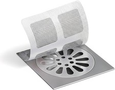 Disposable Ultra Fine Mesh Drain Covers 30 Pack for Bathroom Sinks and Showers