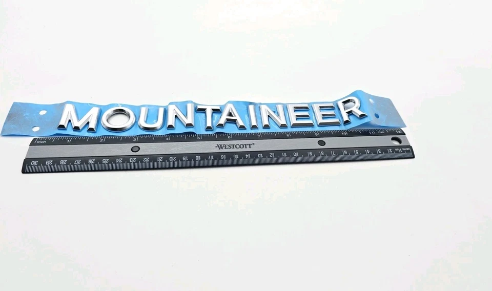 NUEVO 2002-2005 MERCURY MOUNTAINEER PUERTA TRASERA EMBLEMA LOGOTIPO INSIGNIA SÍMBOLO OEM Foto 2 de 3