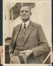 1931 New York Professor Meinesz Submarine Research Photo 6X8