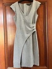French Connection Grey Dress Size 8 Classic Style Excellent Used Condition