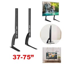 For 37 -75 inch TV Stand Mount Universal TV Stand Tabletop Plasma LCD LED Flat