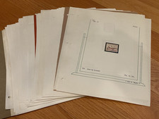 POLAND(1951-1957), Homemade Stamp Collection mounted on pages