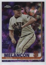 2019 Topps Chrome Sapphire Edition Purple 10/10 Mark Melancon #360 8em