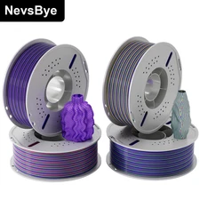 📣〔BUY 3 PAY 2〕PLA Silk 1.75mm Filament 3D Consumables 1KG Spool Dual/Tri Color