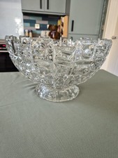 Sch&ouml;ne Art Deco Libochoviche Glash&uuml;tte 30er Jahre Glasschale