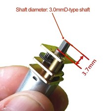 Ingranaggio N20 DC 5V Lenta Velocità Full Metal Gear Riduttore Motore Elettrico