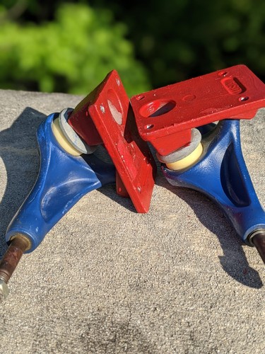 🔴 Vintage #×x\!!! HOT! Independent Skateboard Trucks 90s 🔵 - Picture 6 of 6