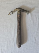 RARO MARTELLO APRIBOTTIGLIE VINTAGE ITALIANO PLACCATO ARGENTO DOPPIA FUNZIONE DADO CRACKER