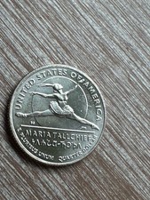 Maria Tallchief 2023 D Rare Error Quarter 
