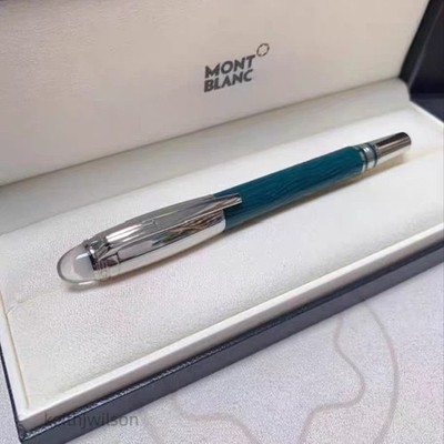 Montblanc's new StarWalker Aurora series green resin fountain pen
