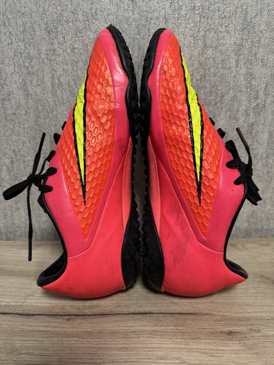 Nike Mens Rare Hypervenom Phatal FG 599846-690 Pink Yellow Cleats