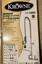 Krowne 17-109WL Wall Mount Pre-Rinse Heavy Duty