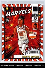 2025 Panini Donruss WNBA Net Marvels Saniya Rivers RC #5 Connecticut Sun