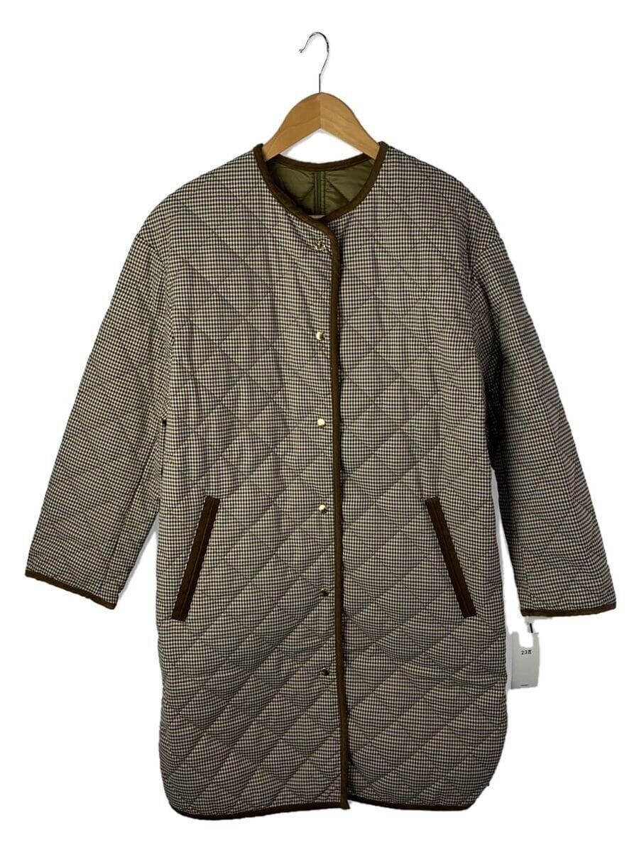 ALTRA IN POI altro cappotto 38 poliestere marrone pied de poule