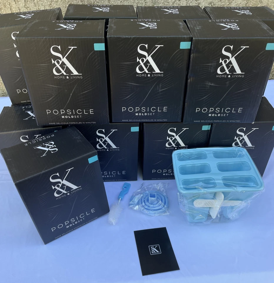 Moldes de helado de silicona sin BPA al por mayor reventa estuche maestro de 48 cajas Foto 3 de 4