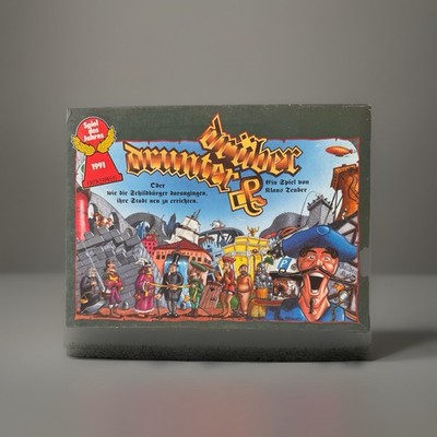 Drunter & Drüber Hans im Glück Spiel des Jahres 1991 Klaus Teuber vollständig