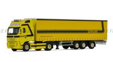 WSI 1/50 for VOLVO FH 2 GLOBETROTTER XL 4X2 CURTAINSIDE TRAILER TRIDEC HAUKES