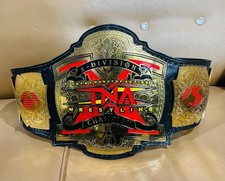 TNA X Division Wrestling Champion 2mm & 4mm Replica Title Belt