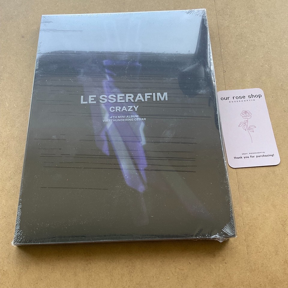 [NEW & SEALED] LE SSERAFIM Crazy 4th Mini Album Vol. 1, 2, 3 Standard ...