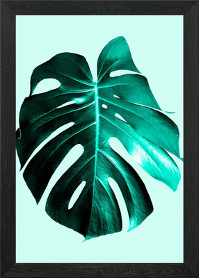 Blumen Collage 06 Gerahmtes Wandbild Poster Leinwanddruck Bild