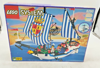 LEGO 6280 Armada Flagship ONLY BOX EMPTY OVP Vintage Retro Pirat Pirates