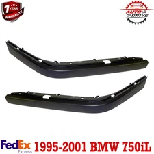 Bumper Trim Set For 1995-2001 BMW 740i Fits 740iL Fits 750iL Front Outer