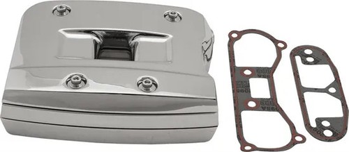 Hd Rocker Box Covers HD Chrome Rocker Box Cover w Gasket Kit Harley Heritage Softail Classic ...