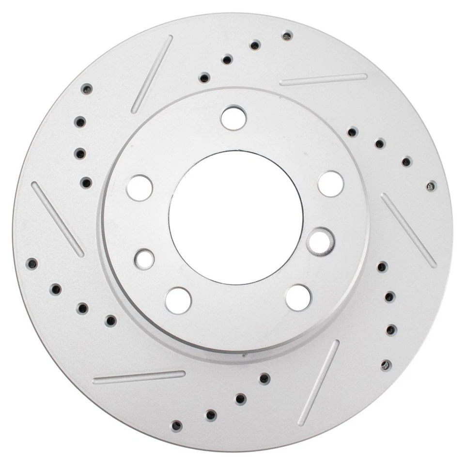 Juego de rotor de freno perforado para BMW 525i 1993 525iT 94-95 530i 89-93 535i 1989-1995 Foto 4 de 4