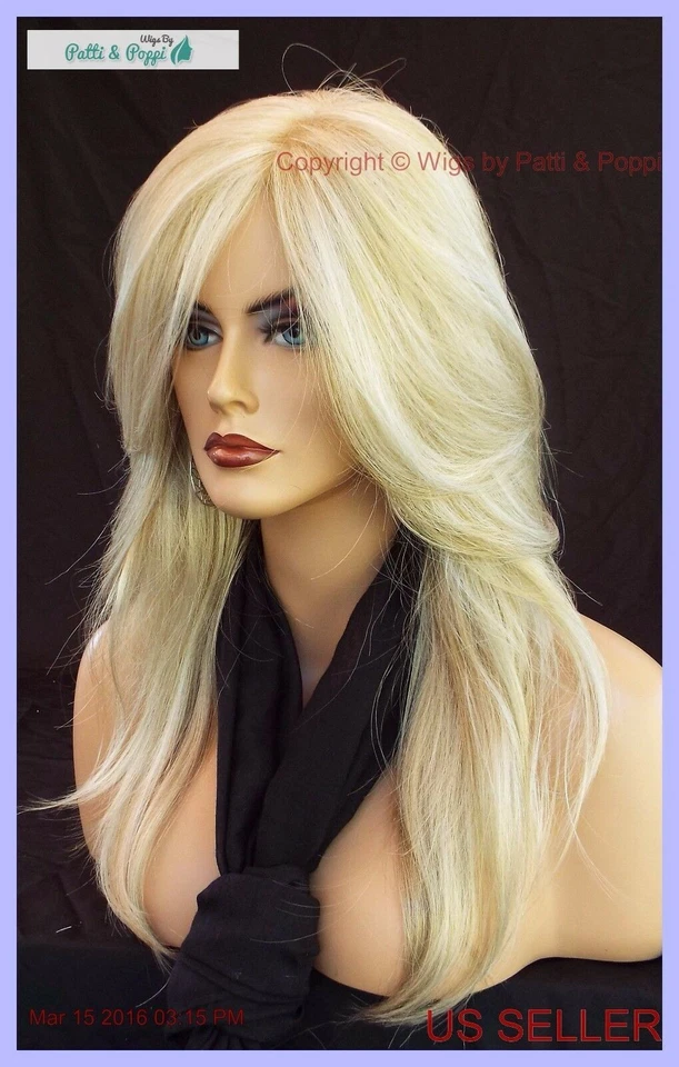 PELUCA MONOTOP SHILO NORIKO RENÉ DE PARÍS IMPRESIONANTE ESTILO SEDUCTOR CLR RUBIA CREMOSA Foto 4 de 4