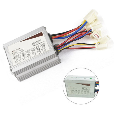 Smooth Ride mit 350W Brushed Motor Controller für E Bike unterstützt 24V und 3