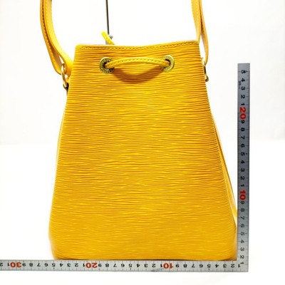Louis Vuitton LV Shoulder Bag M44109 Petit Noe Yellow Epi 4519927