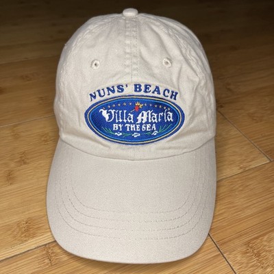 NUNS' BEACH Villa Maria Stone Harbor Off-White Four Seasons Strapback Dad Hat