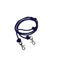 Horse Reins Roping 8FT Knotted Rope with Durable Scissor Snaps HRE826